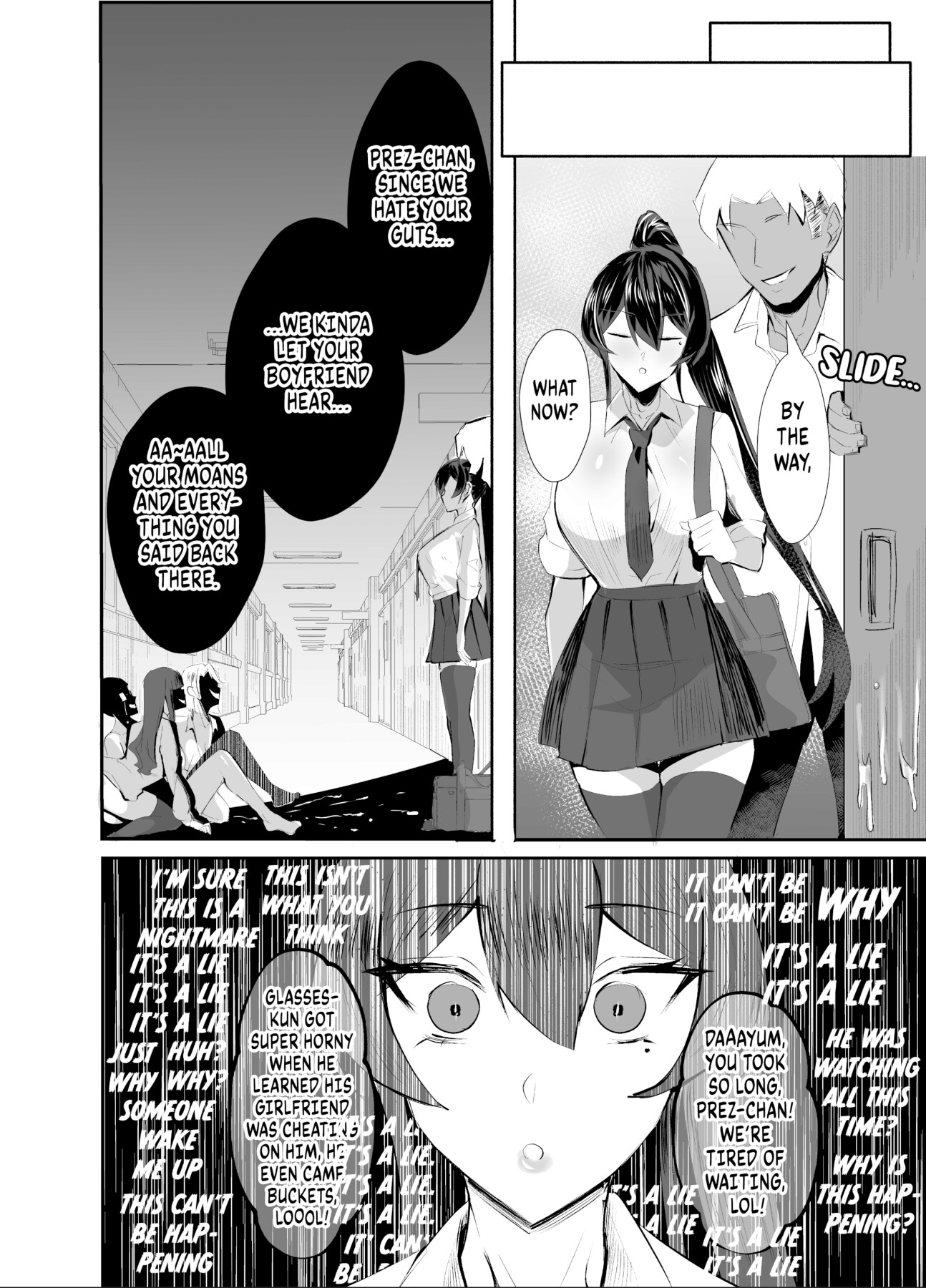 Hentai Manga Comic-Submission ~the President of the Public Morals Committee is Blackmailed and Forced to Cheat...~-Read-39